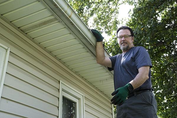 Gutter Cleaning of Montclair employees